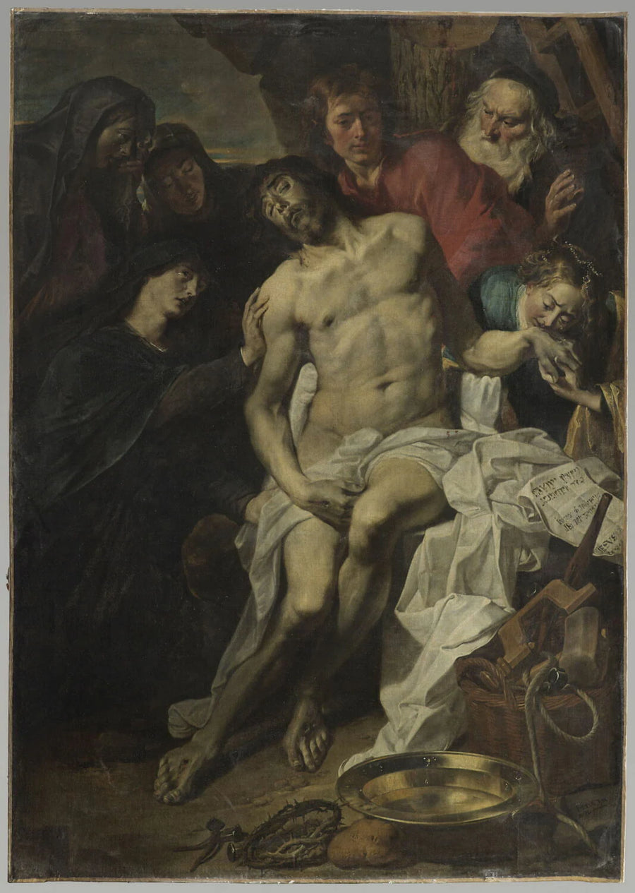 La Déploration du Christ - Pieter van Mol