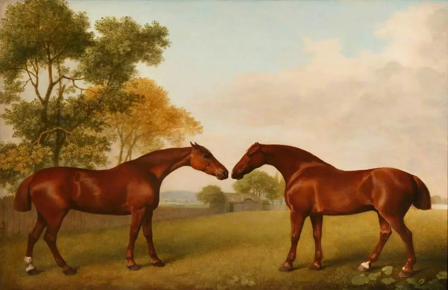 두 마리의 말이 우리 안에 - 조지 스터브스

Source:
Deux chevaux dans un enclos - George Stubbs