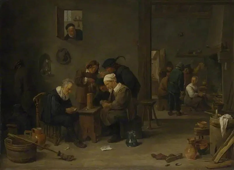 여관 주방에서 카드 놀이를 하는 두 남자 - 데이비드 테니어스 르 쥬네

Source:
Deux hommes jouant aux cartes dans la cuisine d'une auberge - David Teniers le Jeune