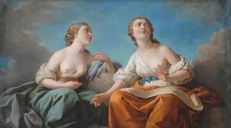 두 뮤즈, 오감의 비유 - 루이 장 프랑수아 라그레네

Source:
Deux Muses, allégorie des cinq sens - Louis Jean François Lagrenée