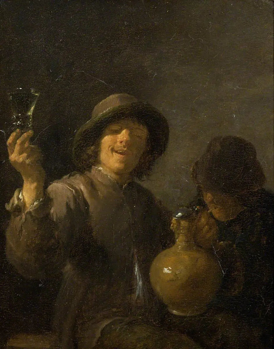 두 명의 거칠게 술 마시는 사람들 - 데이비드 테니에르 더 쥬네

Source:
Deux rustres buvant - David Teniers le Jeune