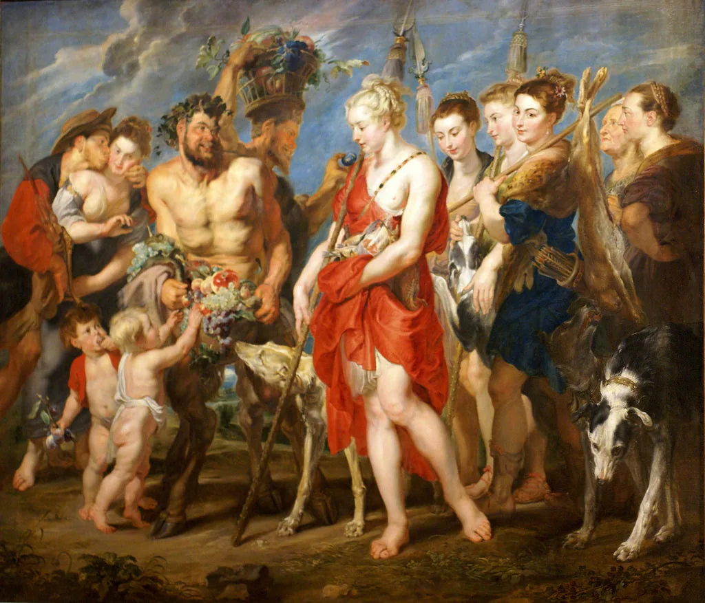 Diana de retour de la chasse - Frans Snyders image 1 reproduction artisanale de tableau