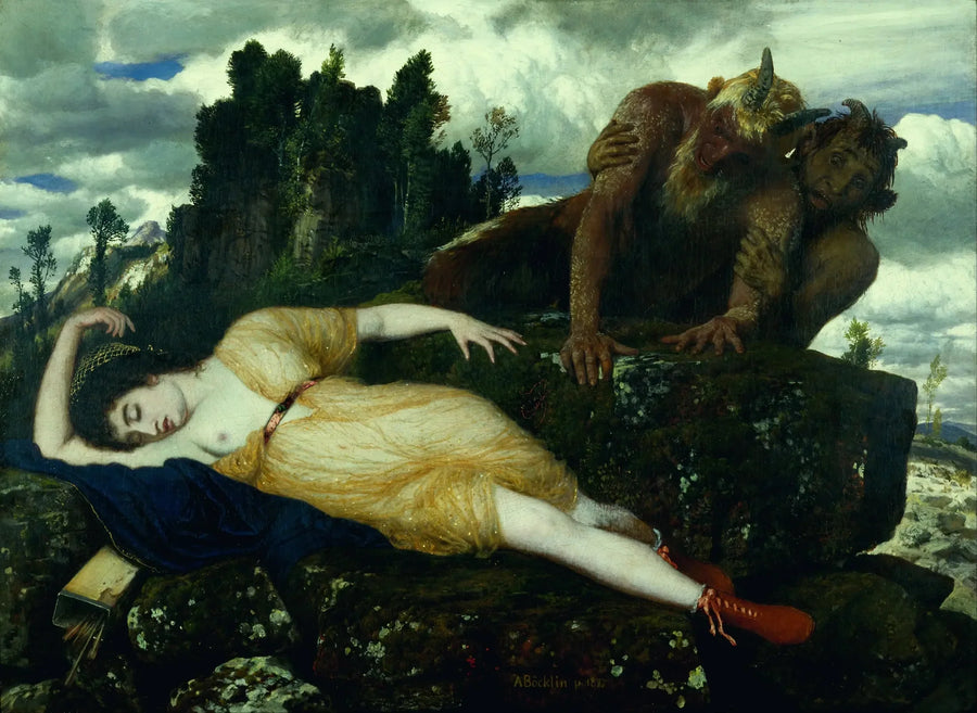 두 명의 요정이 지켜보는 잠든 다이앤 - 아놀드 뵈클린

Source:
Diane endormie surveillée par deux faunes - Arnold Böcklin