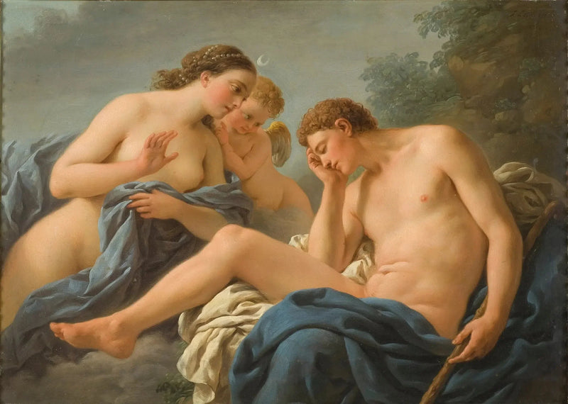 다이앤과 엔디미온 - 루이 장 프랑수아 라그레네

Source:
Diane et Endymion - Louis Jean François Lagrenée