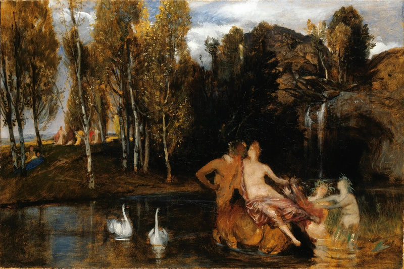 아놀드 뵉클린 유화 그림 복제판

Source:
Q134287875 - Arnold Böcklin