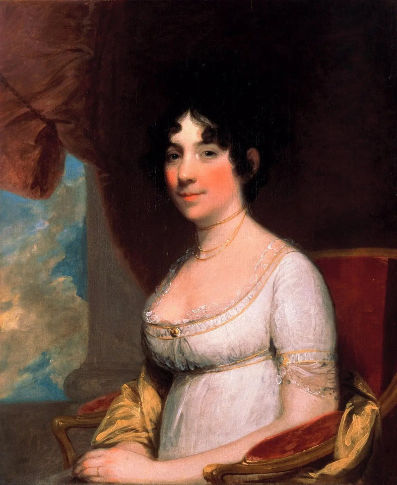 돌리 페인 매디슨 - 길버트 스튜어트

Source:
Dolley Payne Madison - Gilbert Stuart