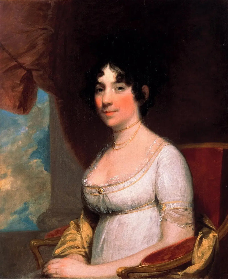 돌리 페인 매디슨 - 길버트 스튜어트

Source:
Dolley Payne Madison - Gilbert Stuart