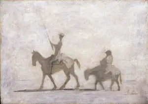 돈키호테와 산초 판사 - 오노레 도미에