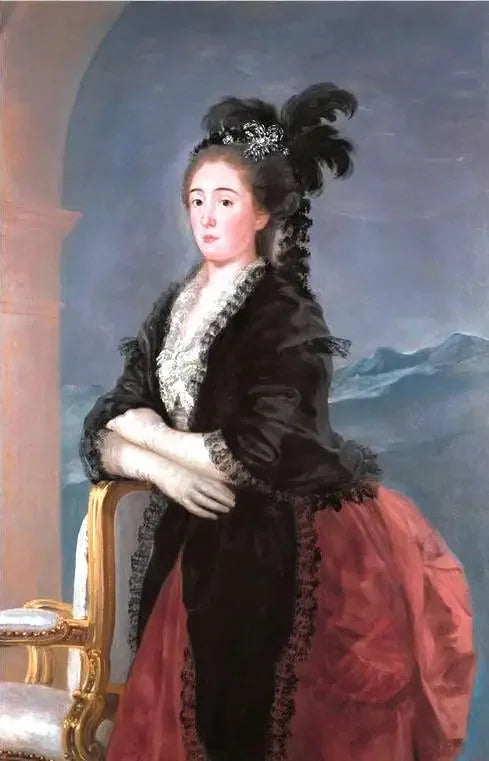 Doña María Teresa de Vallabriga - Francisco de Goya image 1 reproduction de peinture à l’huile
