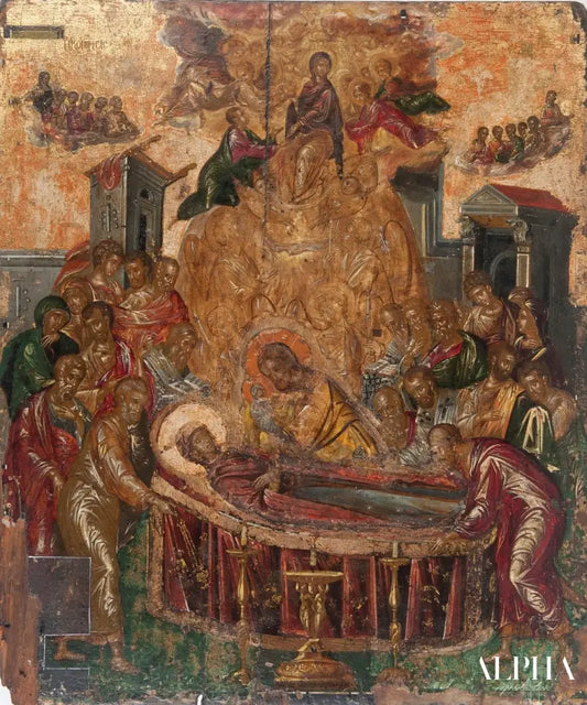 Dormition de la Vierge - El Greco - Reproductions de tableaux et peintures haut de gamme