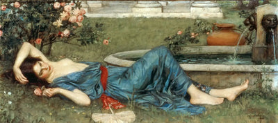 Reproduction du tableau « Doux été - John William Waterhouse » par Alpha Reproduction en peinture à l’huile