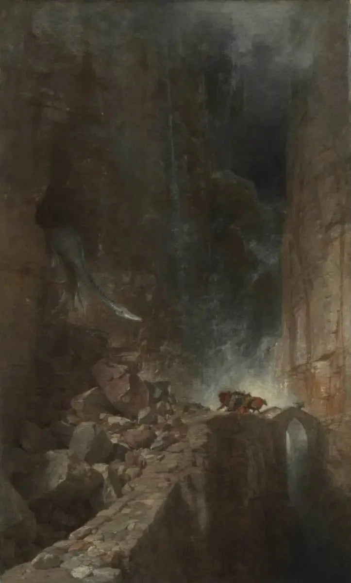 바위 협곡 속의 용 - 아놀드 뵈클린

Source:
Dragon dans une gorge rocheuse - Arnold Böcklin