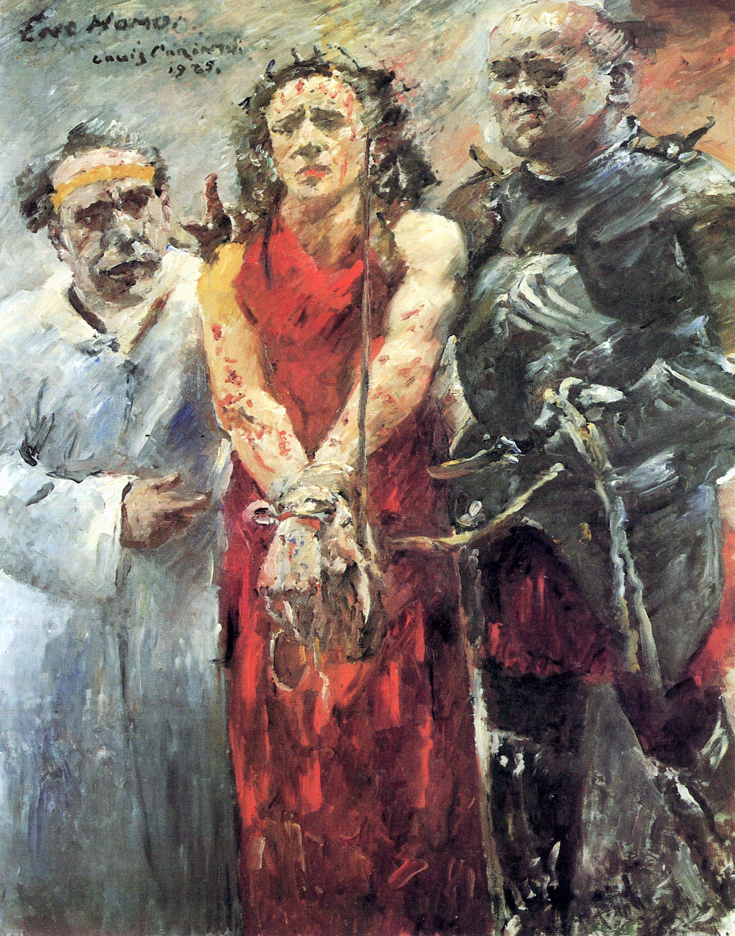 Ecce homo - Lovis Corinth image 1 reproduction de peinture à l’huile