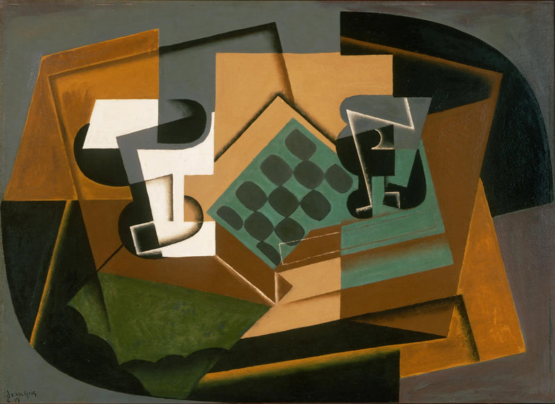 체스판, 유리와 접시 - 후안 그리스

Source:
Échiquier, verre et plat - Juan Gris