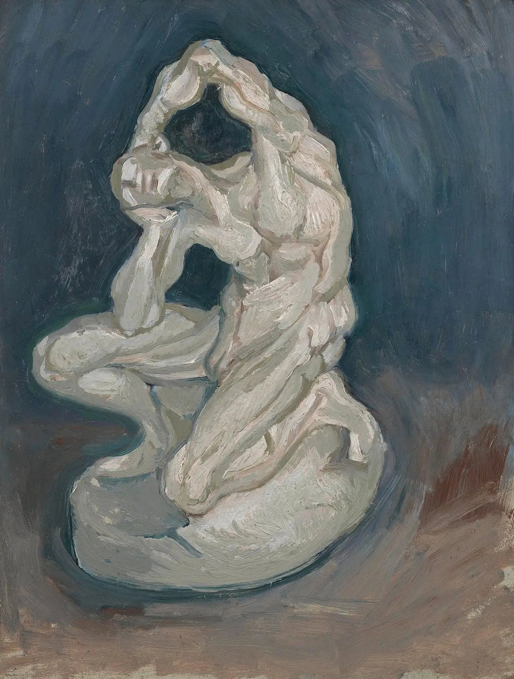 Écorché agenouillé - Vincent van Gogh image 1 tableau peint à l’huile sur toile