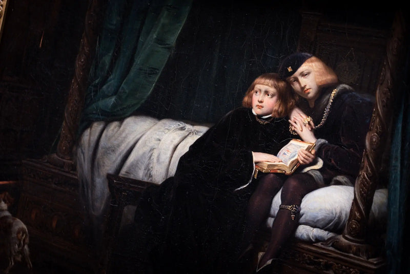 에두아르 V와 요크 공작이 탑에 있는 모습 - 폴 들라로슈

Source:
Édouard V et le duc d'York dans la Tour - Paul Delaroche