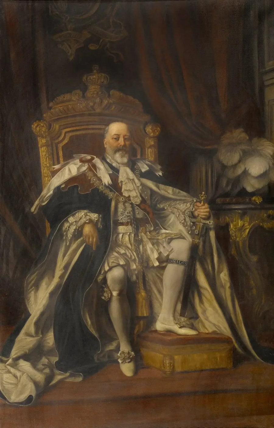 에드워드 7세 (1841–1910) - 에드워드 포인터

Source:
Édouard VII (1841–1910) - Edward Poynter