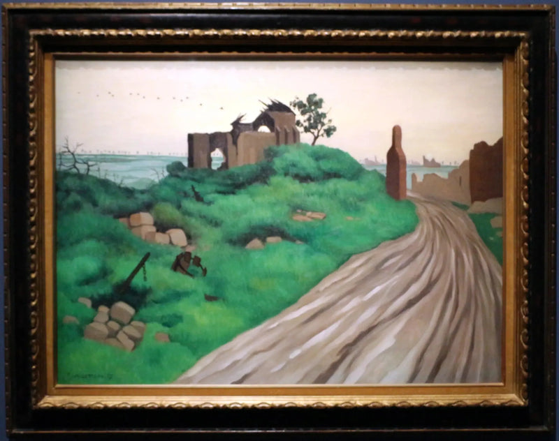 폐허가 된 훌루 교회 - 펠릭스 발로통

Source:
Église des Hurlus en ruines - Félix Vallotton