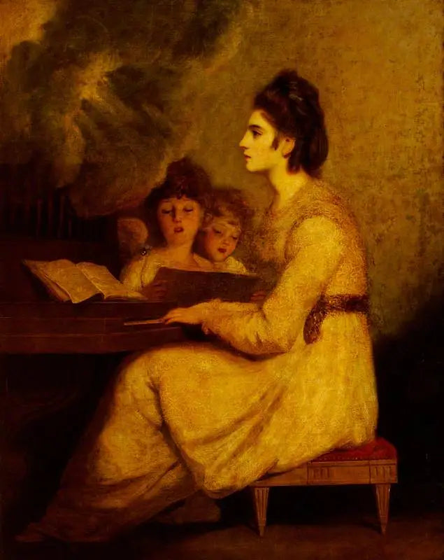 엘리자베스 린리 (1754–1792), Mme 리차드 브린슬리 셰리던이 성 세실 역을 연기함 - 조슈아 레이놀즈