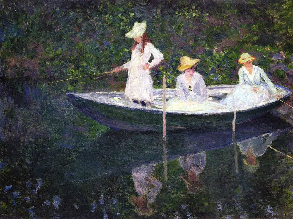 En norvégienne - Claude Monet image 1 reproduction artisanale de tableau