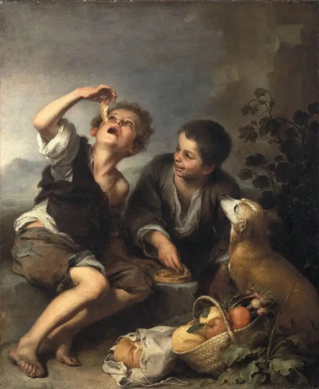 어린이들이 케이크를 먹고 있는 모습 - 바르톨로메 에스테반 무리요

Source:
Enfants mangeant un gâteau - Bartolomé Esteban Murillo