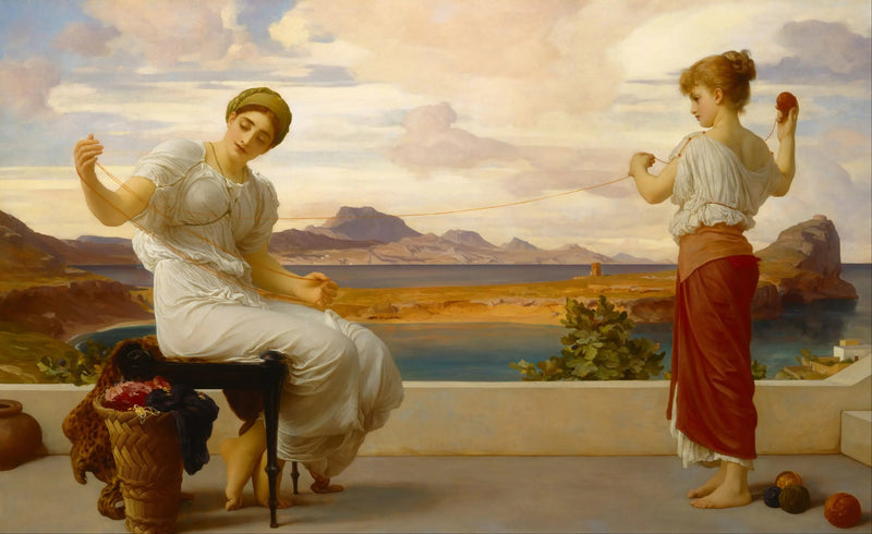 실타래 감기 - 프레데릭 레이튼

Source:
Enroulement de l'écheveau - Frederic Leighton