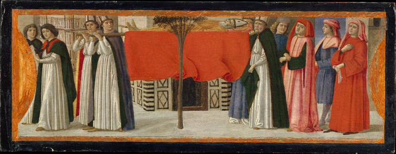 L'Ensevelissement de saint Zénobe - Davide Ghirlandaio (David Bigordi)