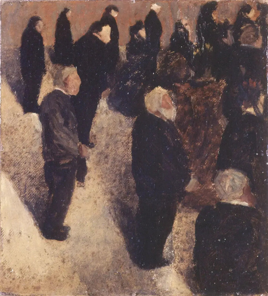 브리타니아, 브리타니 - 펠릭스 발로통

Source:
Enterrement, Bretagne - Félix Vallotton