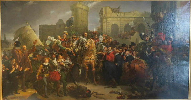 앙리 4세의 파리 입성 1594년 3월 22일 (1830) - 프랑수아 제라르

Source:
Entrée de Henri IV à Paris le 22 mars 1594 (1830) - François Gérard