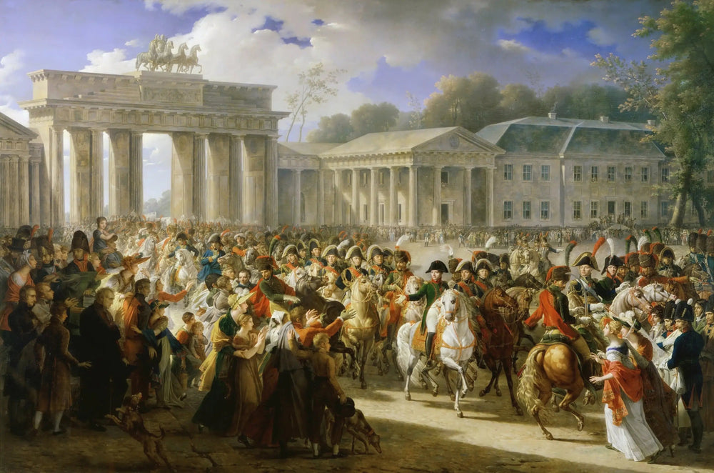 Entrée de Napoléon Ier à Berlin, 27 octobre 1806 - Charles Meynier image 1 reproduction réalisée par Alpha Reproduction