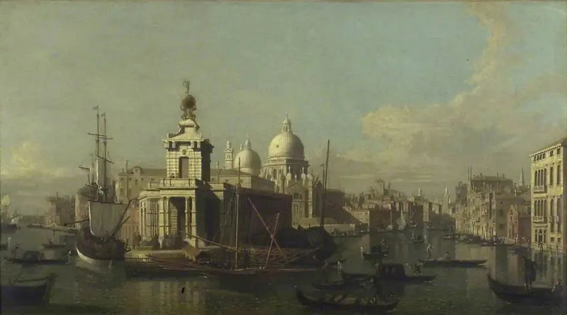 그랜드 운하의 입구, 서쪽을 향한 전망 - 카날레토

Source:
Entrée du Grand Canal, vue vers l'ouest - Canaletto