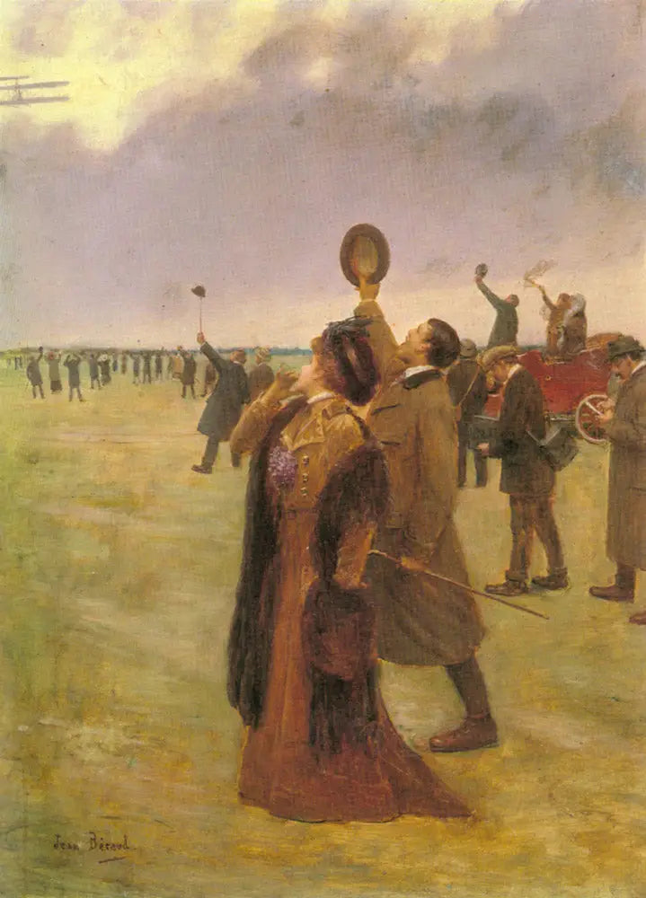 라이트 타입 비행기 날개 - 장 브로

Source:
Envole d'un Biplan Type Wright - Jean Béraud