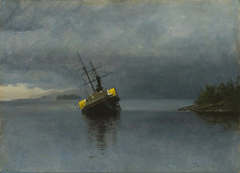 알래스카 로링 만의 앙콘 잔해 - 알버트 비어슈타트

Source:
Épave de l'Ancon dans la baie de Loring, en Alaska - Albert Bierstadt