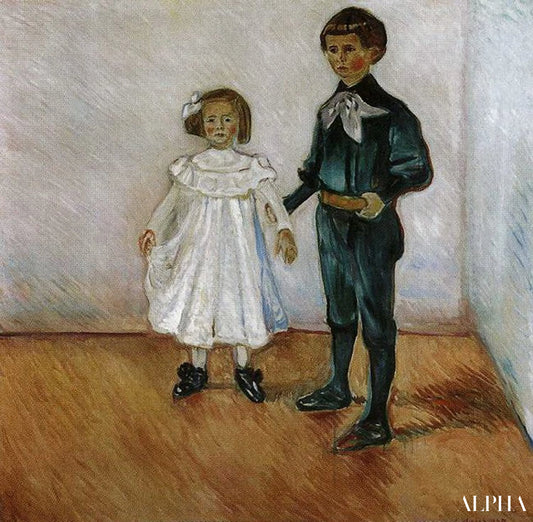 Erdmute et Hans Herbert - Edvard Munch - Reproductions de tableaux et peintures haut de gamme