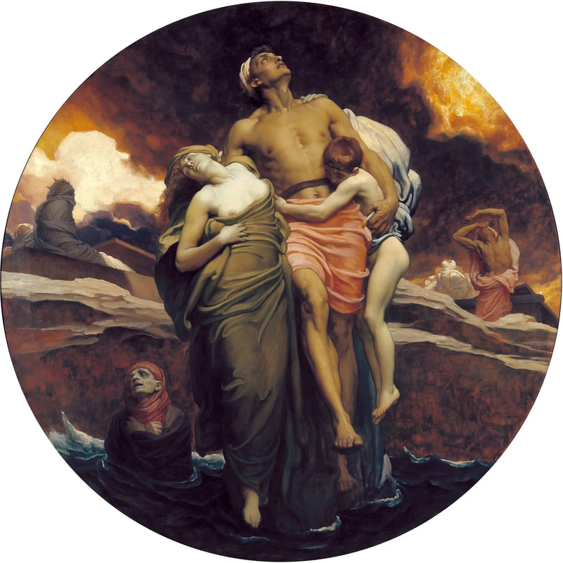 바다와 그 안에 있던 죽은 자들을 되살리셨다 - 프레데릭 레이튼

Source:
Et la mer rendit les morts qui étaient en elle - Frederic Leighton