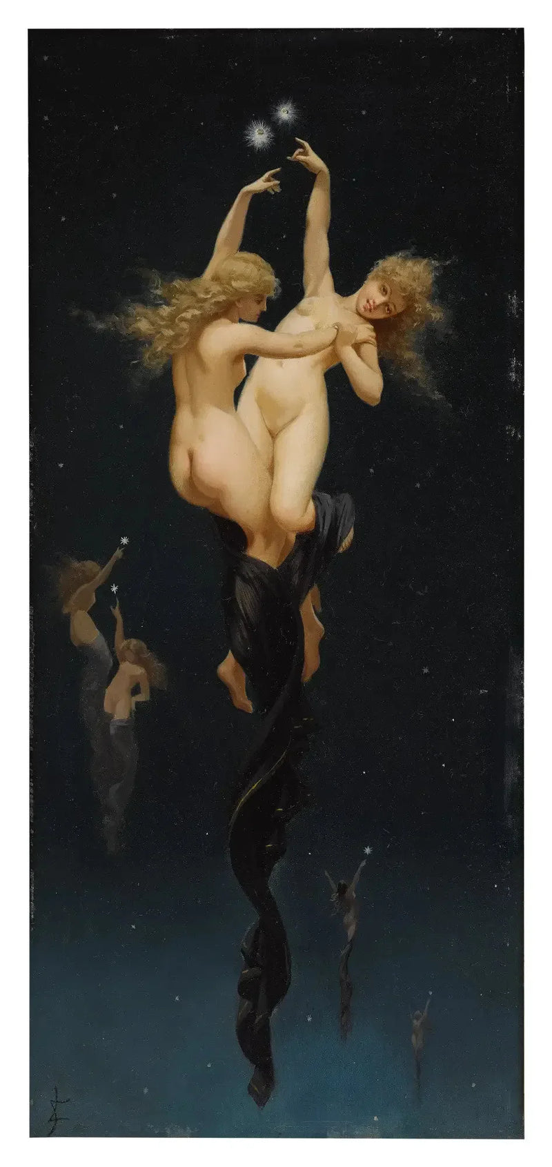 쌍둥이 별자리 - 루이즈 리카르도 팔레로

Source:
Étoiles jumelles - Luis Ricardo Falero