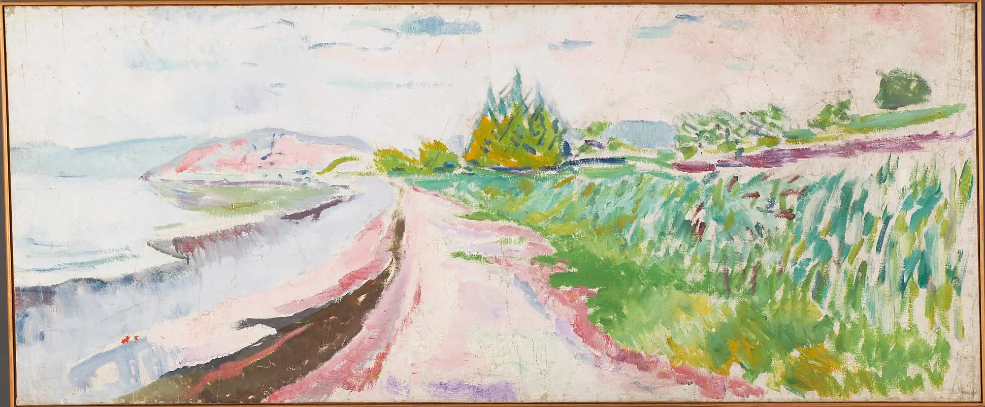 Reproduction du tableau « Étude de plage - Edvard Munch » par Alpha Reproduction en peinture à l’huile
