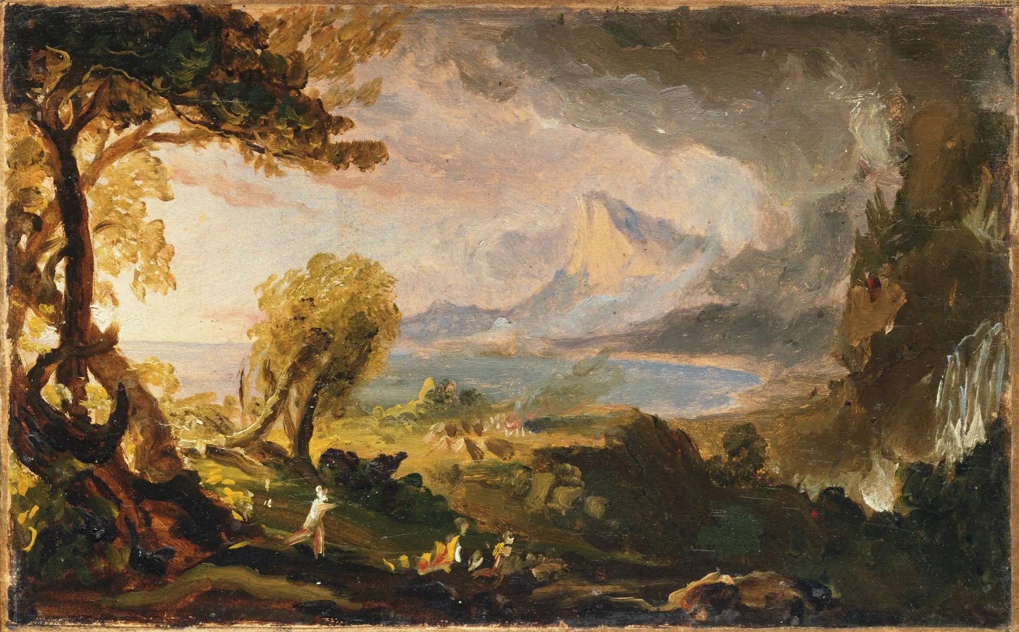 Étude pour Le Cours de l’Empire – L’État sauvage - Thomas Cole - Alpha Reproduction