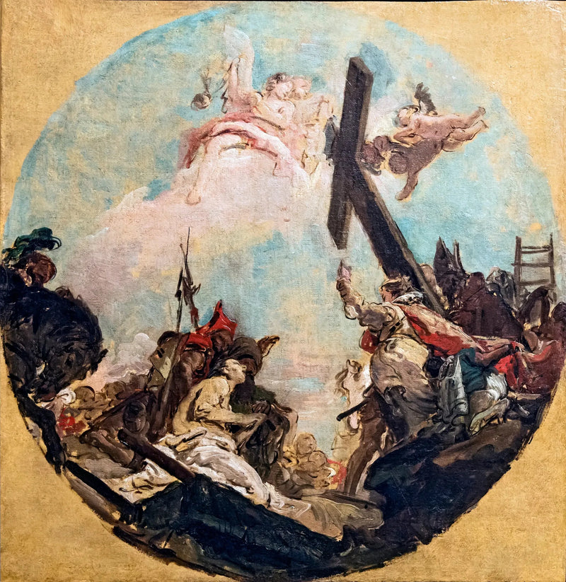 십자가의 승천과 성 헬레나 - 조반니 바티스타 티에폴로

Source:
Exaltation de la Croix et Sainte Hélène - Giovanni Battista Tiepolo