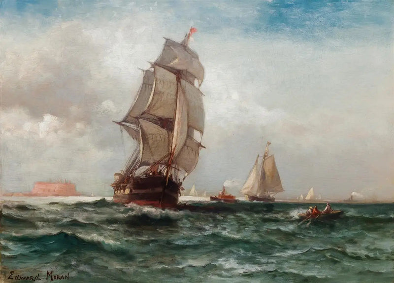 뉴욕 주 Governors Island에서 출발하는 선박 배송 - 에드워드 모란

Source:
Expédition au large de Governors Island, New York - Edward Moran