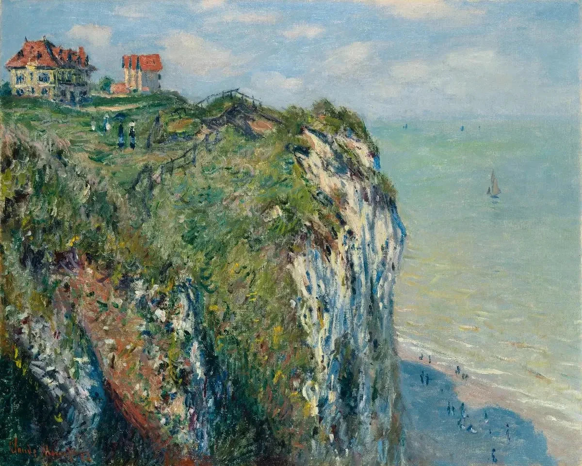 Dieppe W759의 La Falaise - 클로드 모네