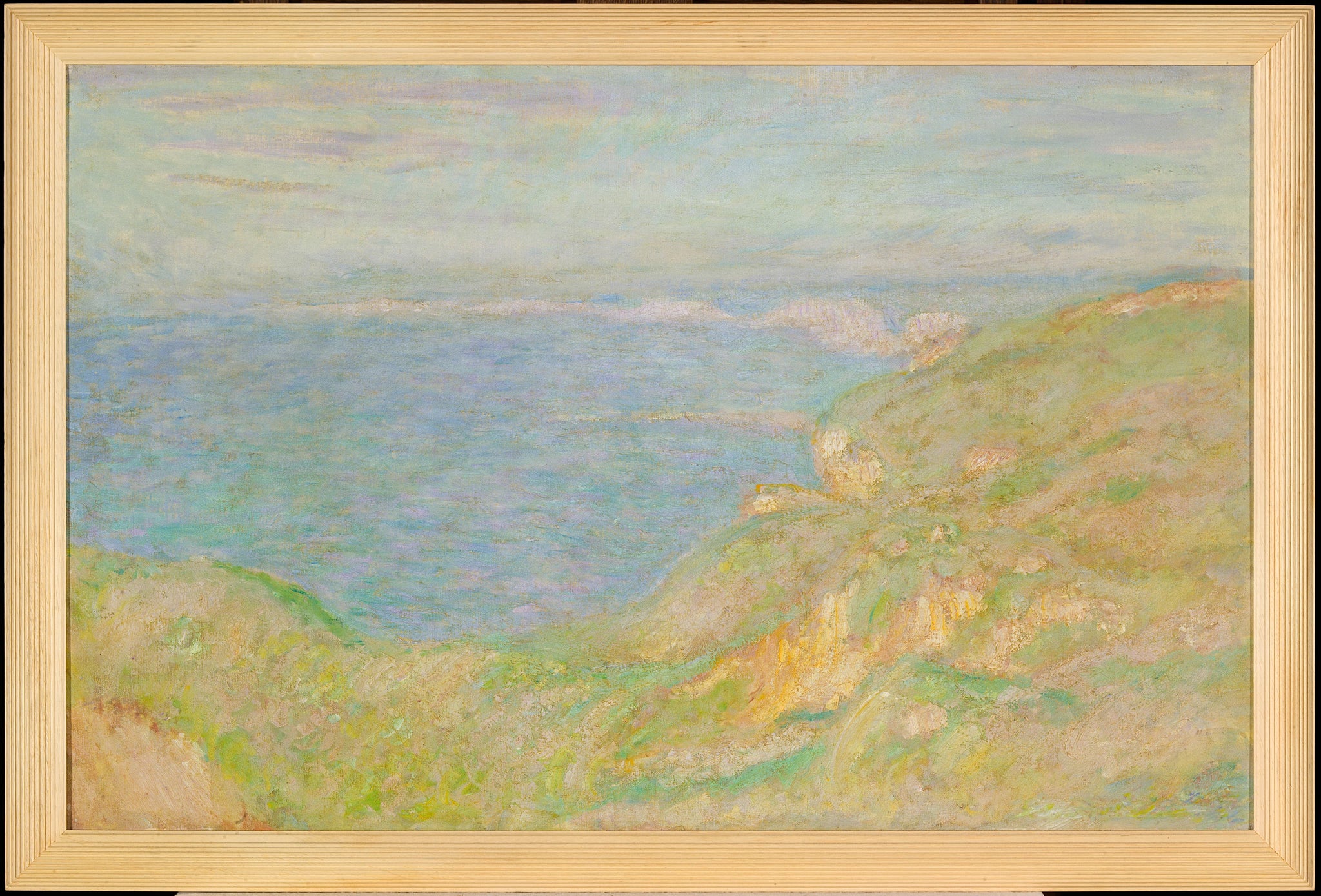 Falaise de Fécamp par Claude Monet, musée d’Orsay MNR 223