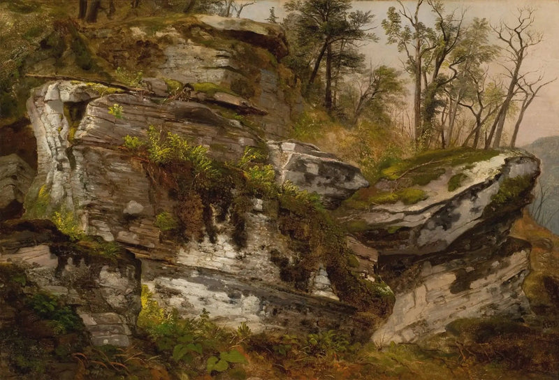절벽 암석 - 아셔 브라운 듀란드

Source:
Falaise rocheuse - Asher Brown Durand