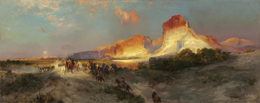 그린 리버 절벽, 와이오밍 - 토마스 모란

Source:
Falaises de Green River, Wyoming - Thomas Moran
