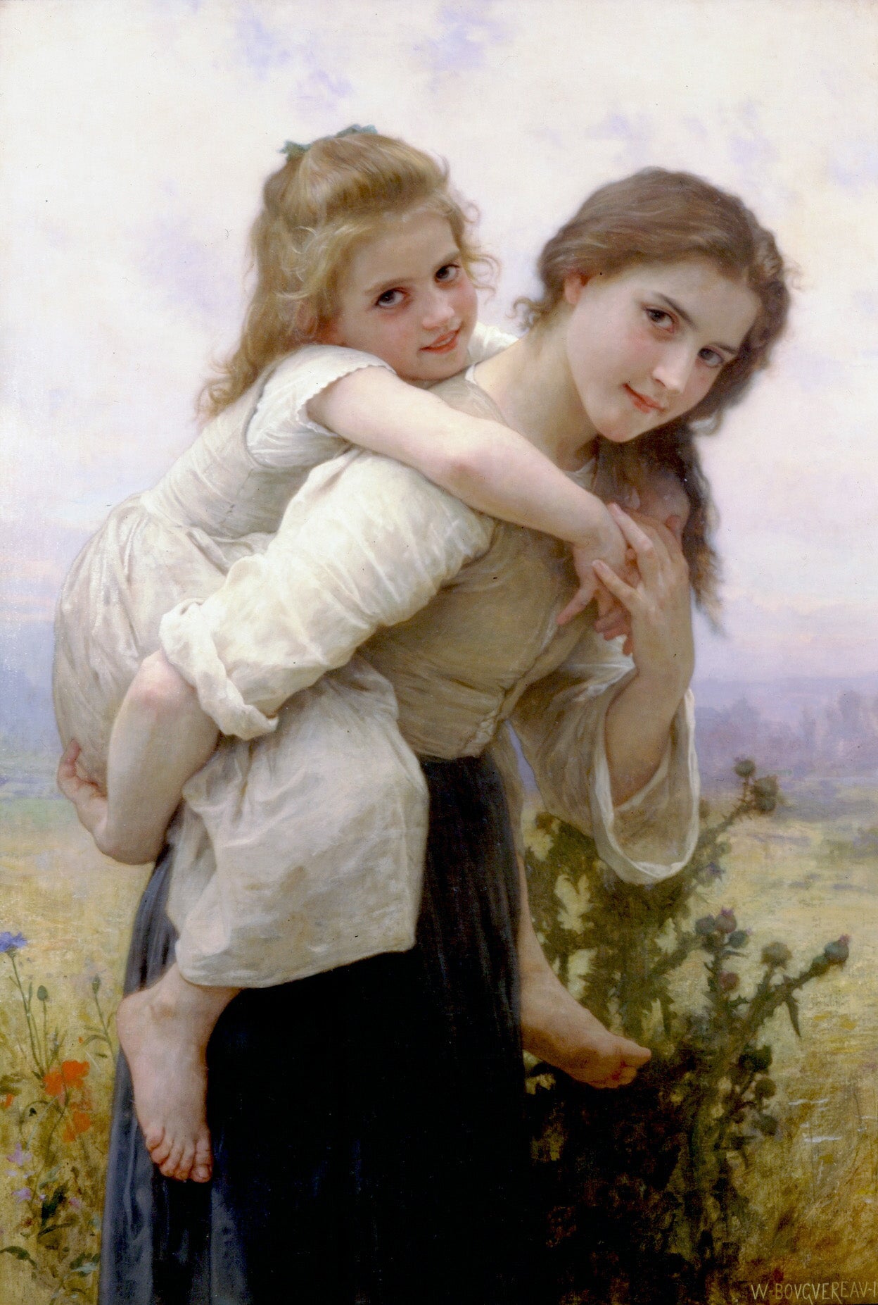 Fardeau agréable de William-Adolphe Bouguereau