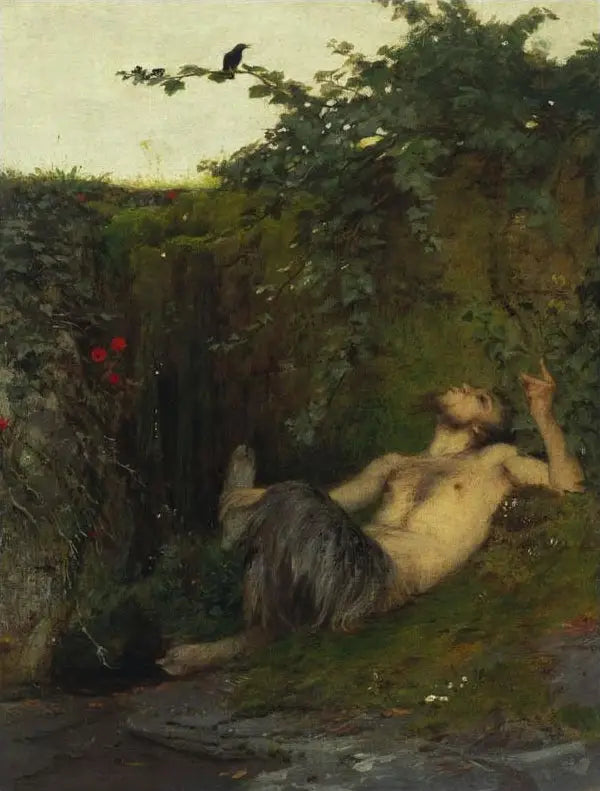 동물과 찌르레기 - 아놀드 뵈클린

Source:
Faune et le merle - Arnold Böcklin