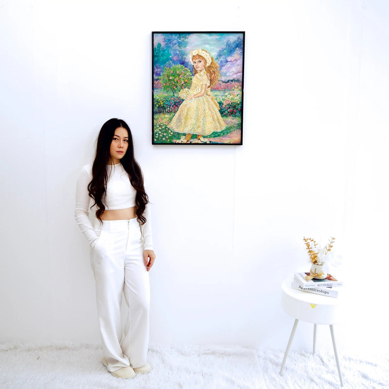 데이지 꽃의 요정 | 50 x 65cm