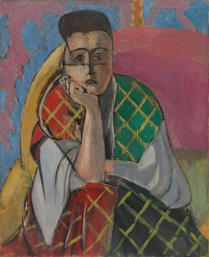 베일을 쓴 여성 - 앙리 마티스
