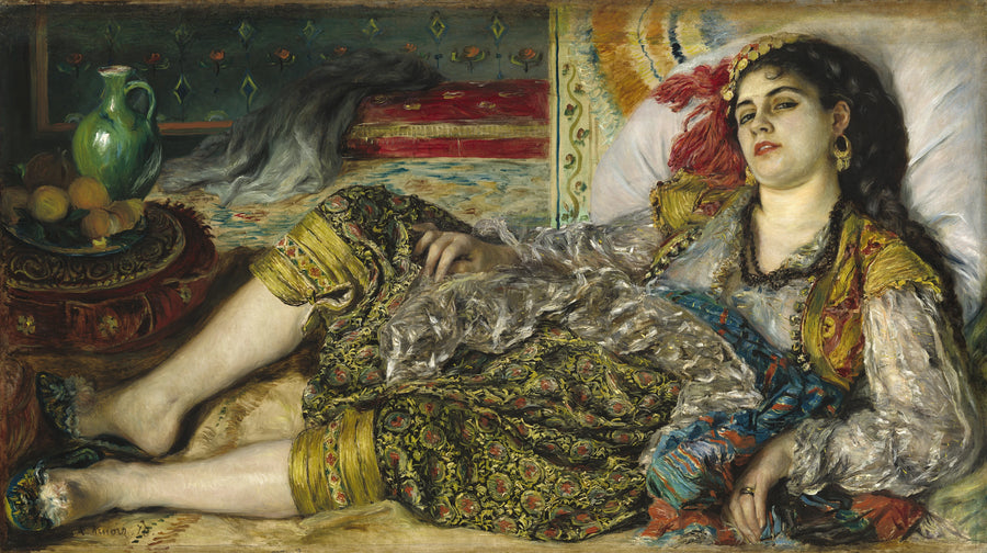 Femme d’Alger, dite Odalisque, de Pierre-Auguste Renoir — National Gallery of Art