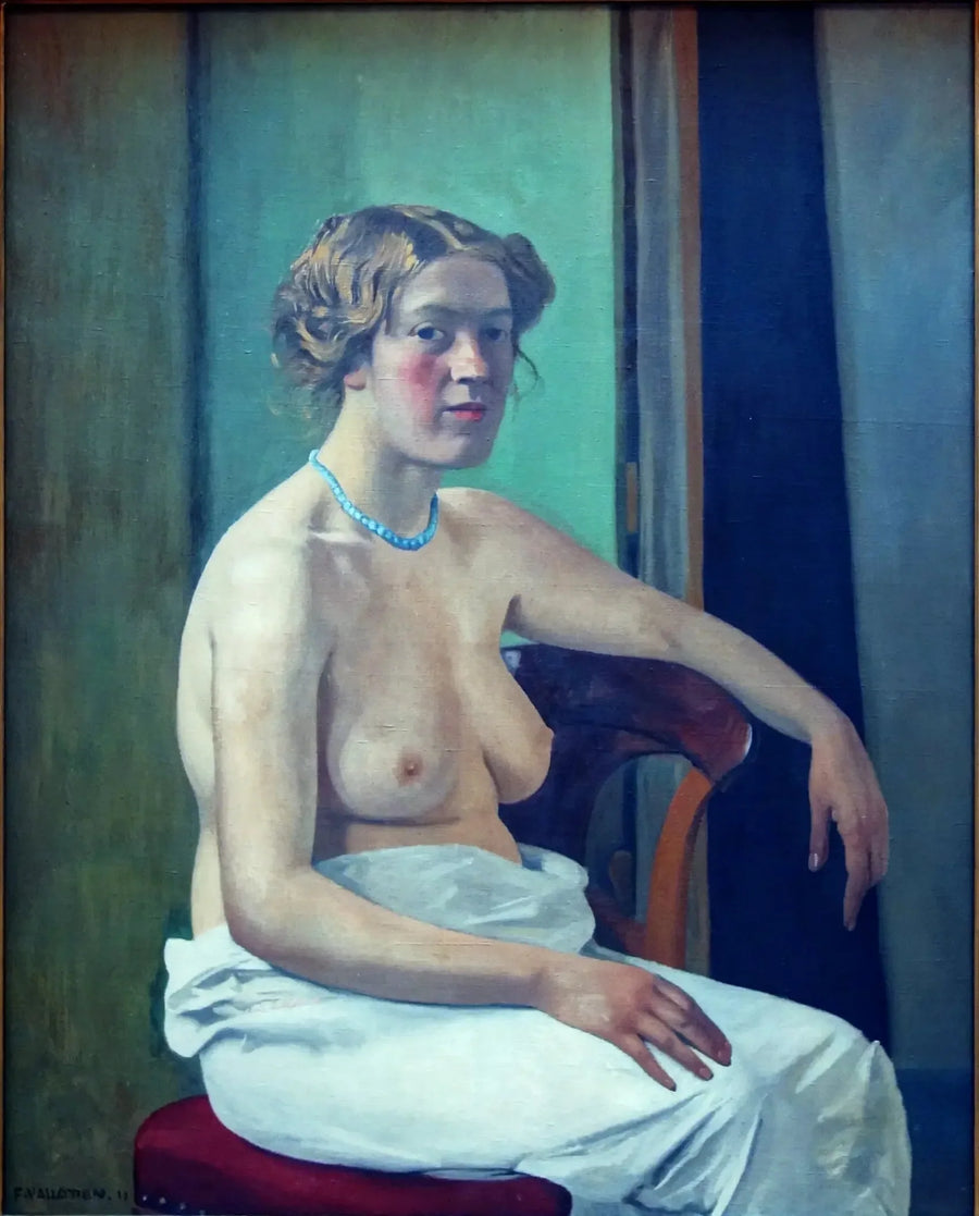 반신 반누드 여성 - 펠릭스 발로통

Source:
Femme assise à demi-nue - Félix Vallotton